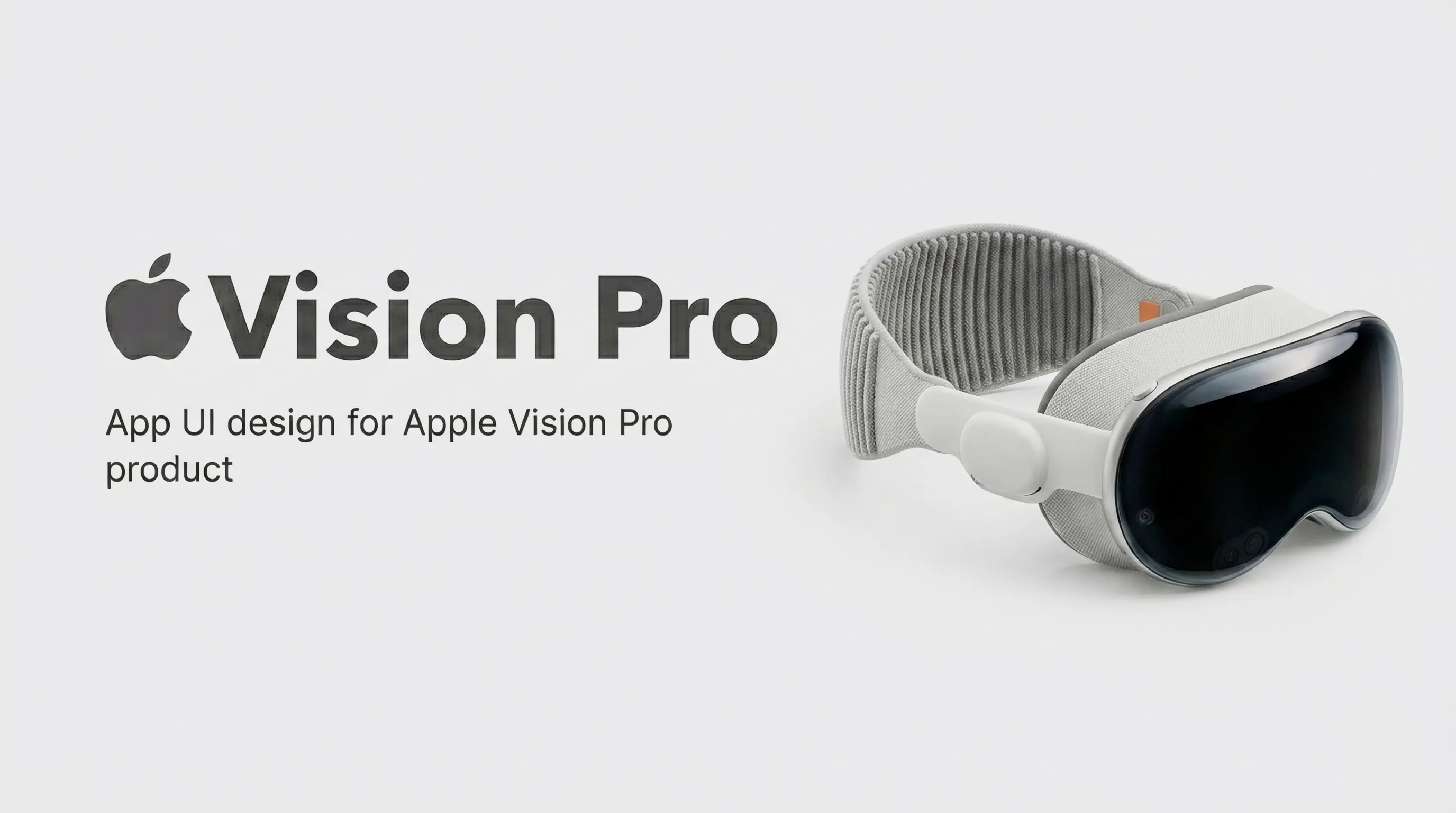 Apple Vision Pro UI